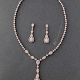 Vintage CZ Necklace and Earrings Set - Necklace Set - Cassandra Lynne