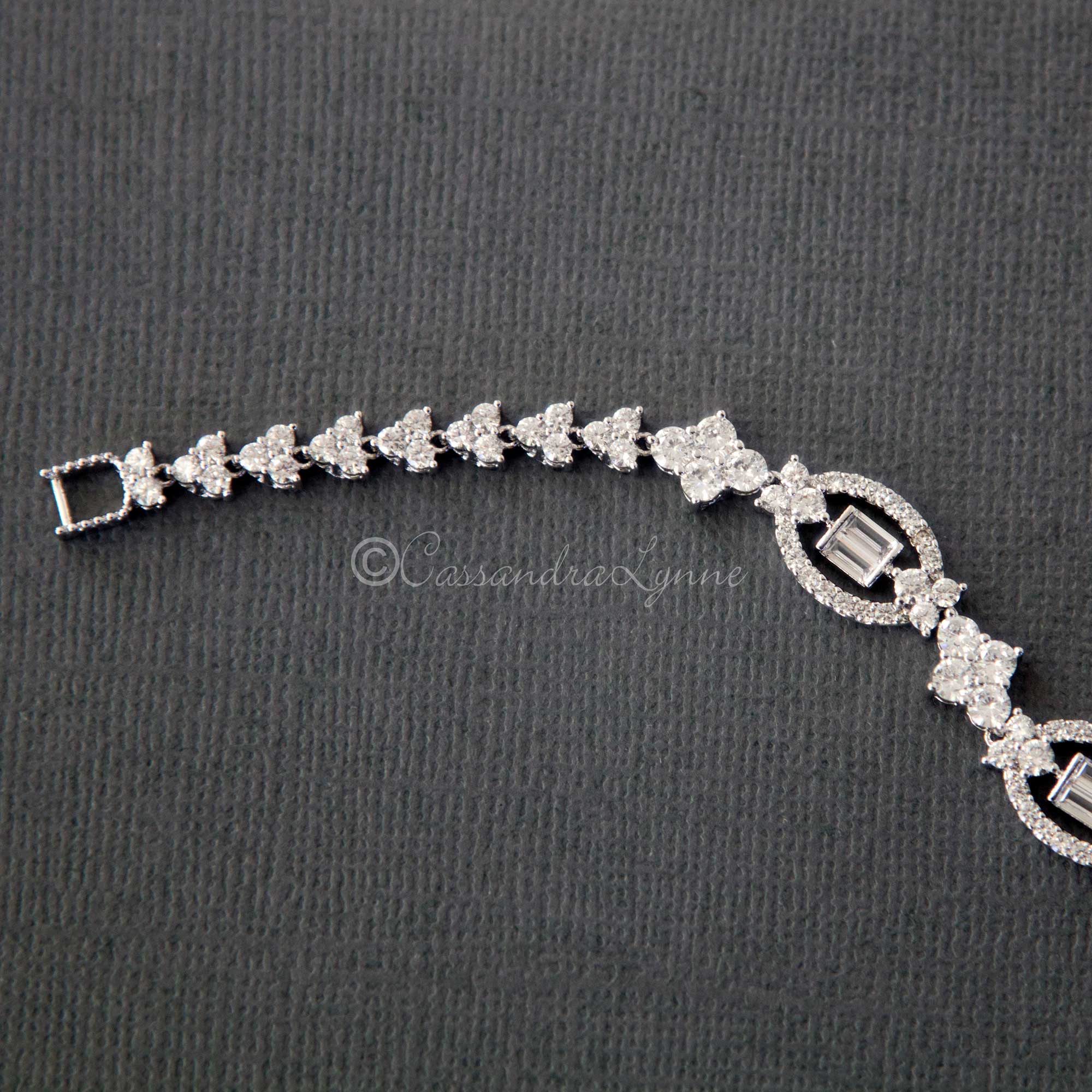 CZ Bracelet Necklace Extender - Cassandra Lynne