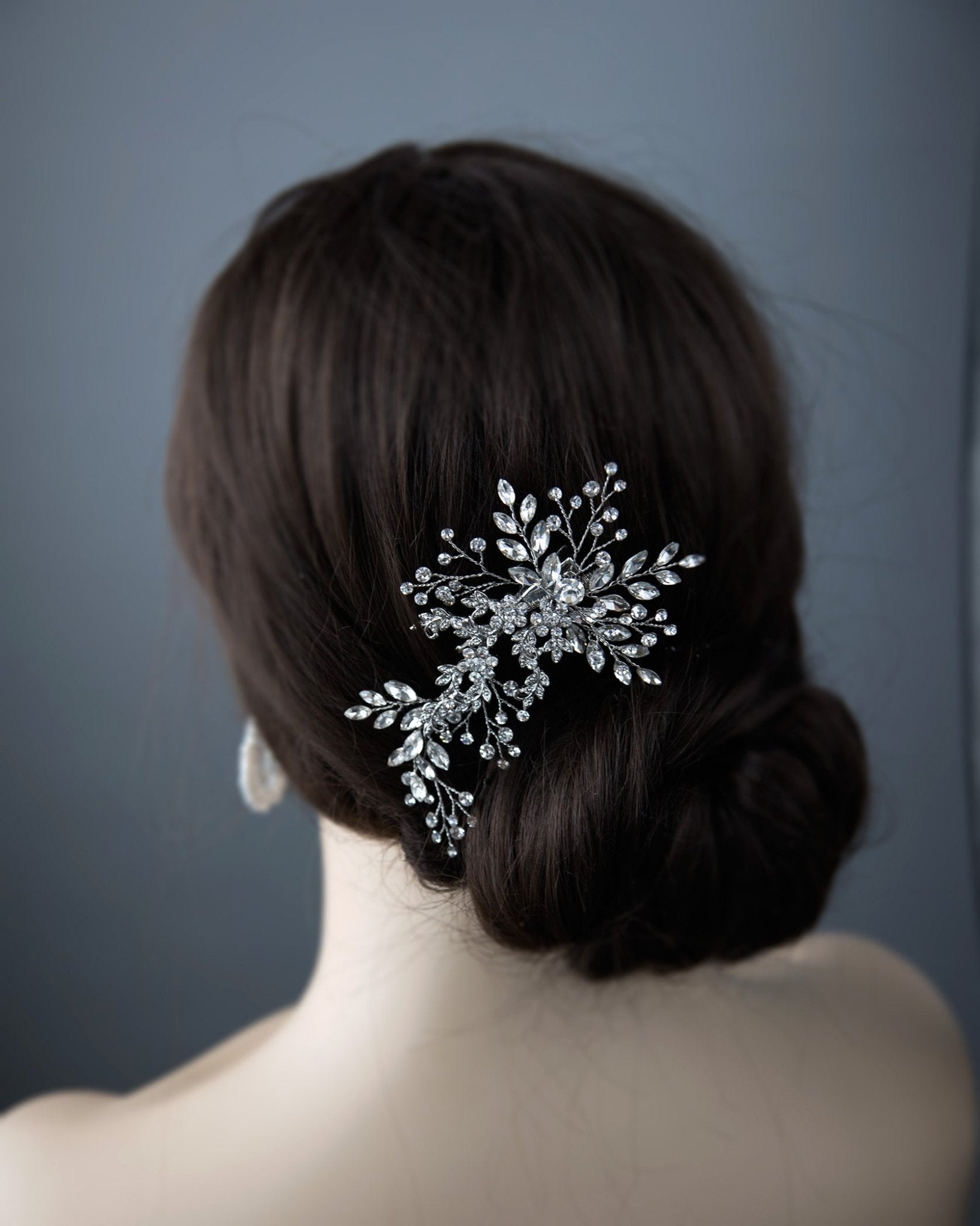 Wedding Crystal Hair Clip - Cassandra Lynne