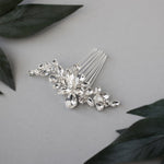 Waterdrop and Marquise Crystal Hair Comb - Hair Comb - Cassandra Lynne