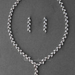 Wedding Day CZ Vine Necklace Set - Necklace Set - Cassandra Lynne