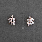 Wedding Earrings of Marquise CZ Clusters - Earrings - Cassandra Lynne
