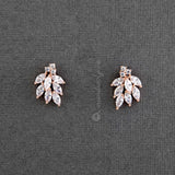 Wedding Earrings of Marquise CZ Clusters - Earrings - Cassandra Lynne