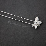 Wedding Hair Pin with Elegant Marquise Jewels - Hair Pins - Cassandra Lynne