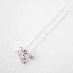 Wedding Hair Pin with Elegant Marquise Jewels - Hair Pins - Cassandra Lynne