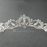Wedding Tiara with Marquise Vine Design - Tiara - Cassandra Lynne