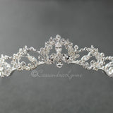 Wedding Tiara with Marquise Vine Design - Tiara - Cassandra Lynne