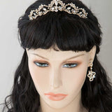 Wedding Tiara with Marquise Vine Design - Tiara - Cassandra Lynne