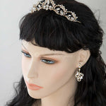 Wedding Tiara with Marquise Vine Design - Tiara - Cassandra Lynne